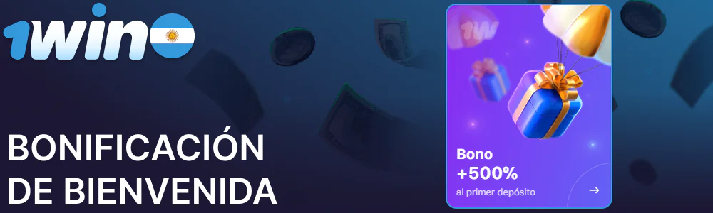 Bonificación de bienvenida en 1win Argentina