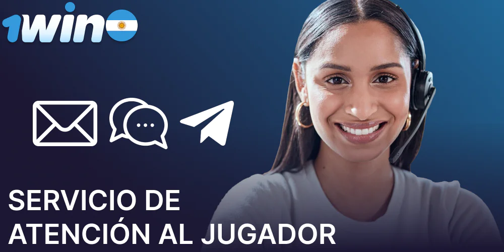 1win ofrece servicios de asistencia a los jugadores de Argentina